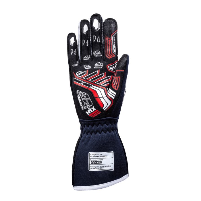 Перчатки для автоспорта SPARCO ARROW+ FIA, синий, размер 12, 00131912BMRS