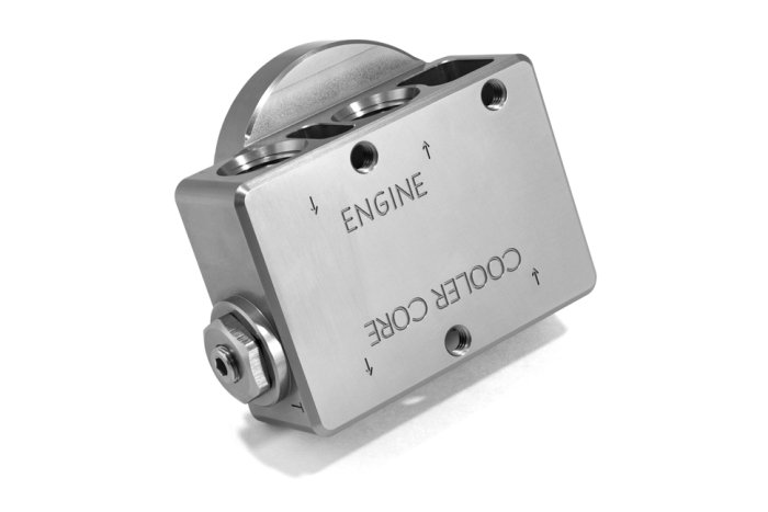 Проставка адаптер под вынос фильтра С ТЕРМОСТАТОМ 4 выхода ORB AN-10 BLACKROCK LAB SP-1102