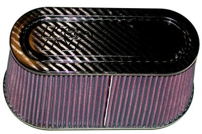 Фильтр нулевого сопротивления универсальный K&amp;N RP-5115   Air Filter - Carbon Fiber Top and Base