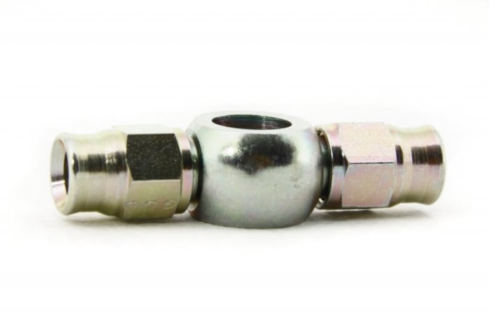 Фитинг banjo d10 mm, проходной D-03 сталь, 5095-03P, Goodridge