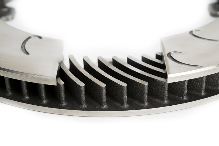 Ротор тормозного диска 372*34mm, AP Racing CP6084-103GA; высота полотна D=55mm; 84 ребра лев.