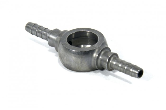 Фитинг banjo d10 mm, проходной D-03 сталь, под опрессовку S5095-03Z1, Goodridge