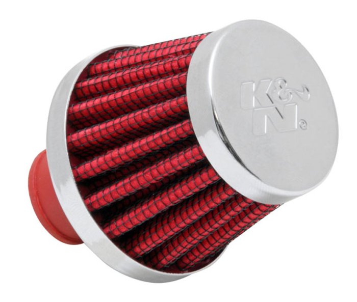 Фильтр нулевого сопротивления универсальный K&N 62-1600RD-L 3/8"-1/2"ID FLG X 2"OD B X 1-3/4"H X 1.5