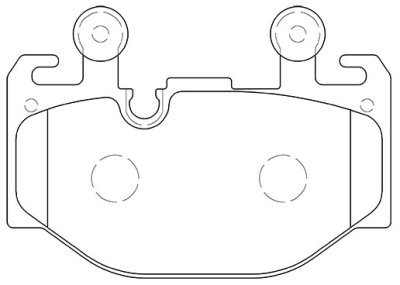 Колодки тормозные 23-2561 PowerStop Z23 передние BMW 5 G60; X3 G45 (348*30)