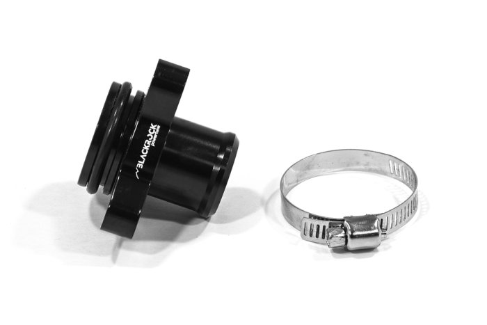 Фланец патрубка охлаждения алюминиевый BlackRock Lab BMW-CP-0160; BMW N54; N53