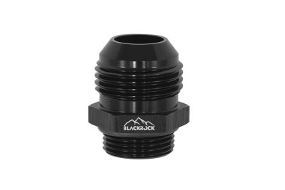 Адаптер П AN12 - П M22 x 1,5 mm под масло куллер Setrab, алюминий, BLACKROCK LAB, AN920-M22AN12BK