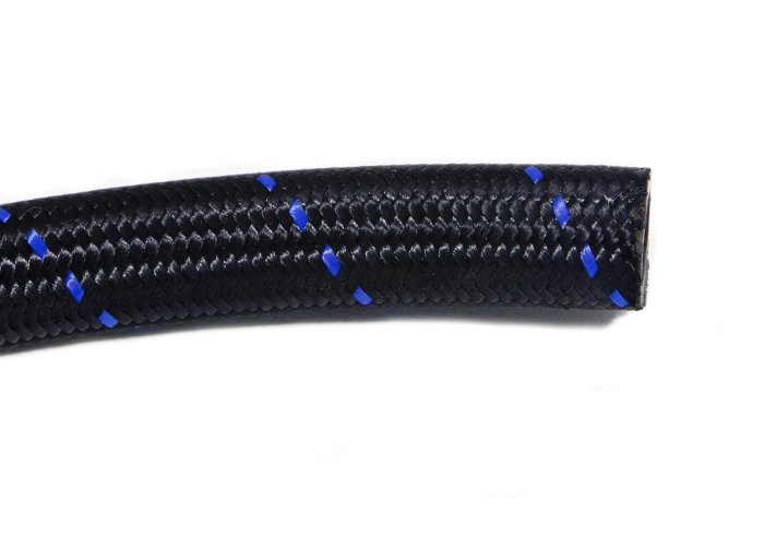 Армированный шланг AN-10/D-10, A80 серия Nylon, BlackRock Lab A810BL (синий маркер)