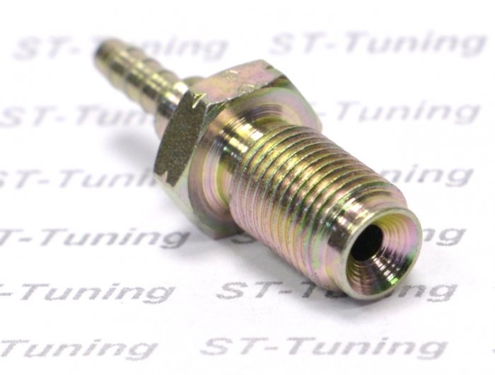 Фитинг папа M10*1 под обратный конус, длинный D-03 сталь под опрессовку S442-31LZ1, Goodridge