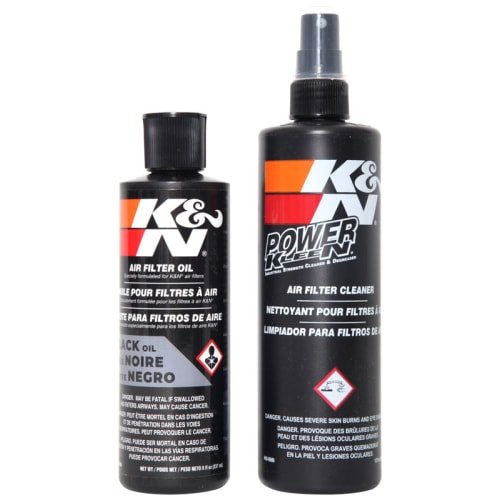 Комплект чистки фильтра K&N 99-5050BK, МАСЛО ЧЁРНОЕ без распылителя.