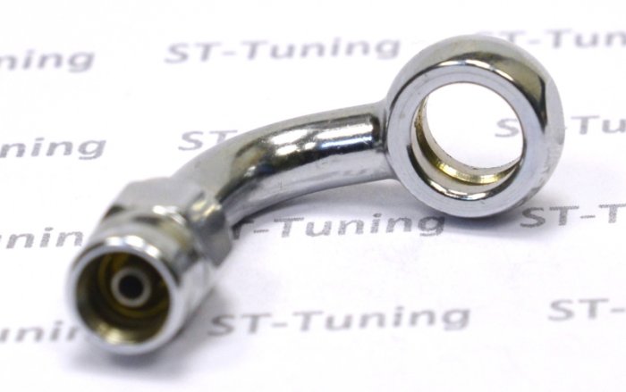 Фитинг banjo d10mm, 90° D-03 хром 5099-03CH, Goodridge