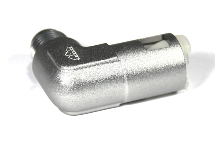Фитинг AN-06 - 3/8" (9,5mm) быстросъём, 90° мама, BLACKROCK LAB L06-380-F090