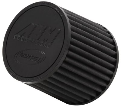 Воздушный фильтр нулевого сопротивления AEM 21-202BF универсальный D=70mm L=127 мм