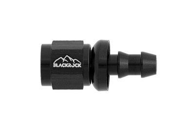 - 4 AN (4AN AN4) фитинг прямой, PUSH FIT серия BLACKROCK LAB P04-001-7BK