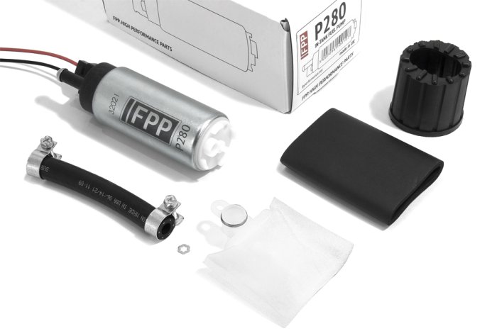 Бензонасос 280 л/ч, с установочным комплектом FPP 280 (Walbro GSS342)