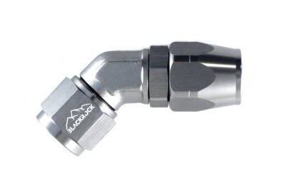 - 10 AN (10AN AN10) фитинг 45°, кованый, BLACKROCK LAB A10-045-6Ti