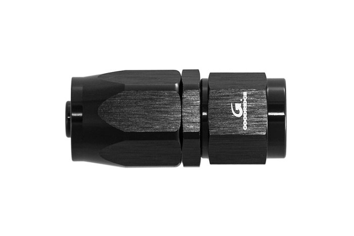 - 6 AN (6AN AN6) фитинг прямой, черный Goodridge 1136-0106BK
