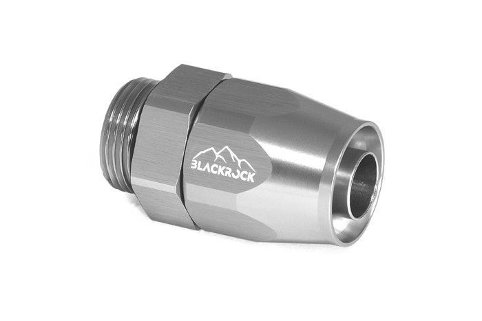 - 10 AN (10AN AN10) фитинг прямой ПАПА M22 x 1,5 mm, BLACKROCK LAB, A10-001-M22Ti