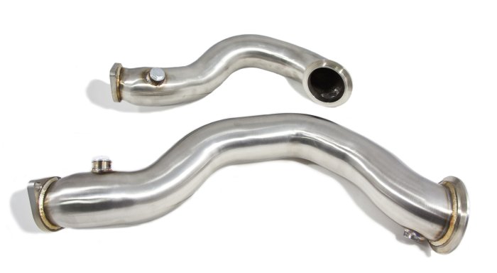 Приемная труба (даунпайп) BMW-DP-0241 BlackRock Lab BMW N54; 335i E90; E82 135i