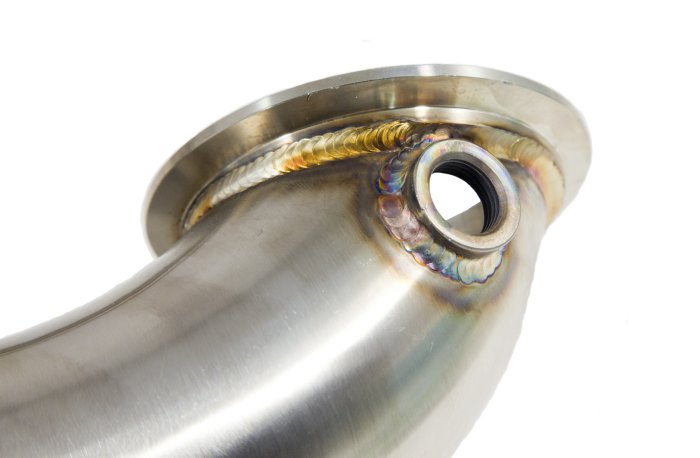 Приемная труба (даунпайп) BMW-DP-0241 BlackRock Lab BMW N54; 335i E90; E82 135i