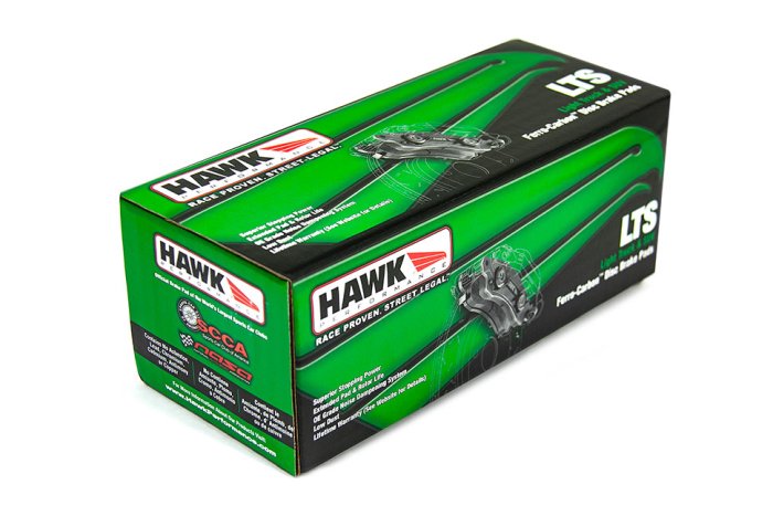 Колодки тормозные HB772Y.654 HAWK LTS; 17mm