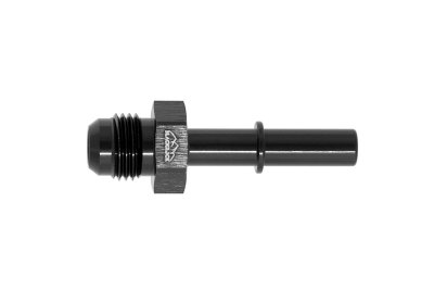 Фитинг AN-06 - 5/16&quot; (8mm) быстросъём, прямой папа, BLACKROCK LAB L06-516-M001BK