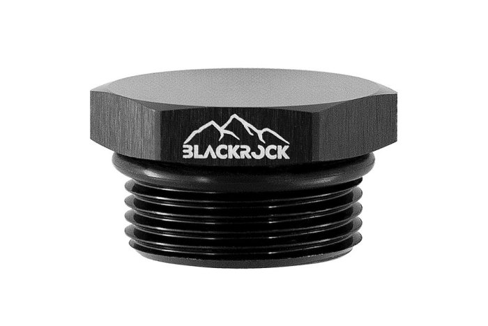 Заглушка (папа) ORB AN-12, алюминий, BLACKROCK LAB, AN814-12BK