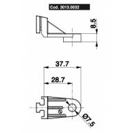 Кронштейн крепления вентилятора SPAL 30130032 - Кронштейн крепления вентилятора SPAL 30130032