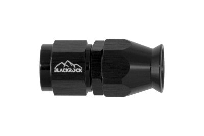 - 6 AN (6AN AN6) фитинг прямой, алюминий BLACKROCK LAB T06-001-6BK тефлоновый шланг (600 серия)