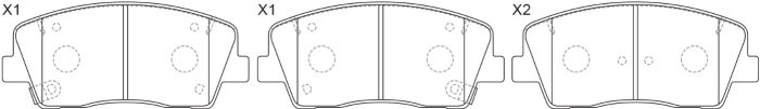 Колодки тормозные 26-1439 PowerStop Z26 задние KIA K9; STINGER; MOHAVE; GENESIS G70; G80; HYUNDAI