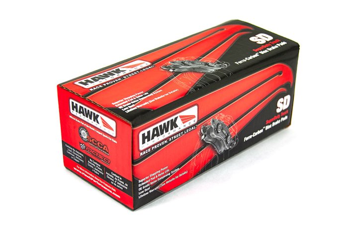 Колодки тормозные HB552P.722 HAWK SuperDuty DODGE RAM