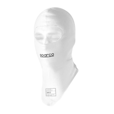 Подшлемник (балаклава) для автоспорта SPARCO RW-7 DELTA, FIA, белый, 001410BO