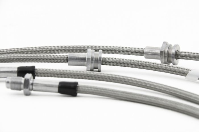 Армированные тормозные шланги Goodridge TBW1161-4P (4 шт.) BMW M3 F80; M4 F82, M2 F87  2013-2020