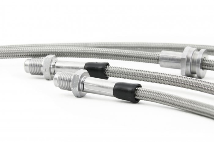 Армированные тормозные шланги Goodridge TBW1161-4P (4 шт.) BMW M3 F80; M4 F82, M2 F87  2013-2020