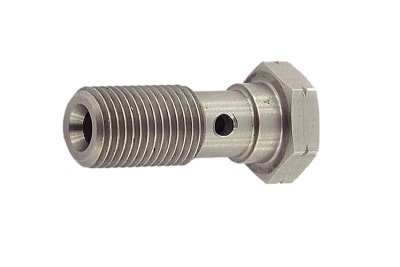 Болт (штуцер) для banjo M12*1 mm L=31mm, нерж сталь, BLACKROCK LAB BB1-M1210SS