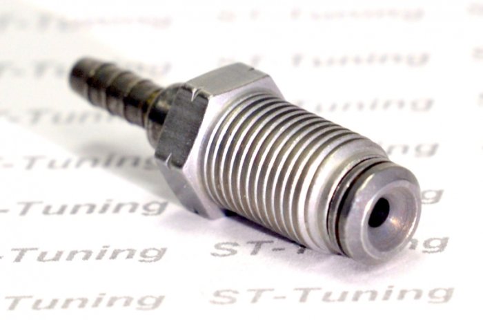 Фитинг папа M10*1 под прямой и обратный конус, крутящийся D-03 сталь S445-0131Z1, Goodridge