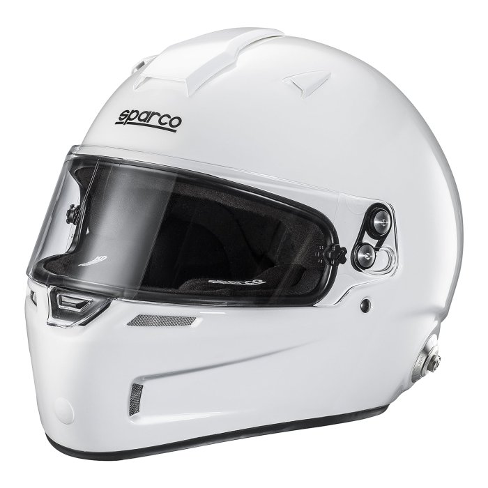Шлем закрытый SPARCO SKY RF-5W белый, размер XL, FIA 8859-2015, HANS, 0033455XL, 