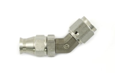 - 4 AN (4AN AN4) фитинг 45° D-04 600 серия Goodridge 6645-04C нерж сталь кованый