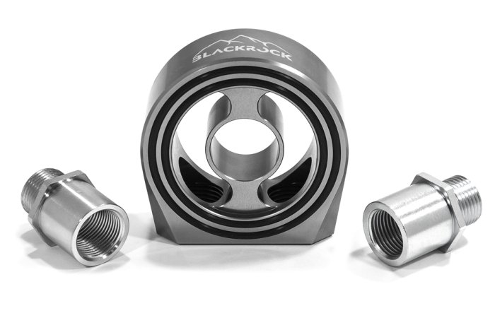 Проставка адаптер под масляный фильтр выход 10AN ORB; адаптеры M20x1,5mm; 3/4x16 BLACKROCK SP-1022