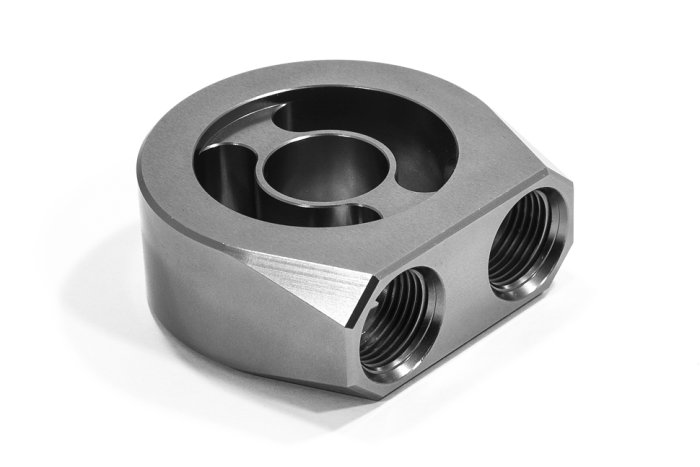 Проставка адаптер под масляный фильтр выход 10AN ORB; адаптеры M20x1,5mm; 3/4x16 BLACKROCK SP-1022