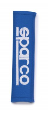 Накладки на ремень безопасности 2&quot; тюнинг, SPARCO, 2 шт, синие, 01090R3AZ