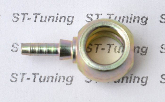 Фитинг banjo d11 mm, короткий D-03 сталь, под опрессовку S5091-03-04Z1, Goodridge