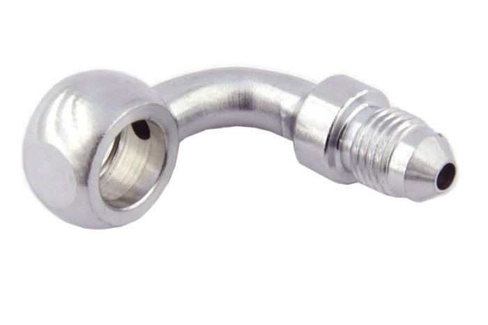 Фитинг banjo d10 mm, 90° D-03 хром 599-03CH, Goodridge