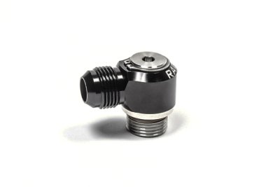 Адаптер Banjo ORB AN-10 - AN08, 90°, Radium Engineering, 20-1000-1008