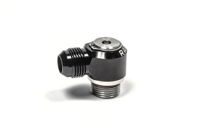 Адаптер Banjo ORB AN-10 - AN08, 90°, Radium Engineering, 20-1000-1008