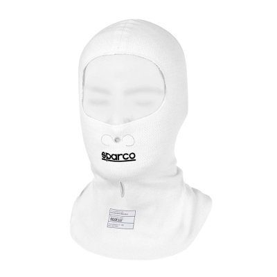 Подшлемник (балаклава) для автоспорта SPARCO RW-10 SHIELD PRO, FIA, белый, 001407BO
