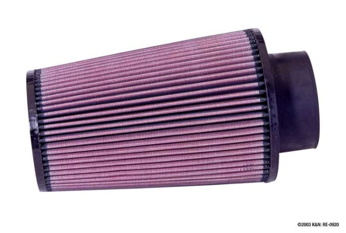 Фильтр нулевого сопротивления универсальный K&N RE-0920   Rubber Filter