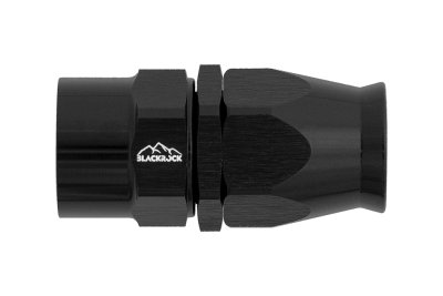 - 10 AN (10AN AN10) фитинг прямой Full Flow BLACKROCK LAB T10-001-3BK под тефлоновый шланг 600 серия