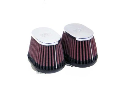 Фильтр нулевого сопротивления универсальный K&amp;N RC-2452   Chrome Filter