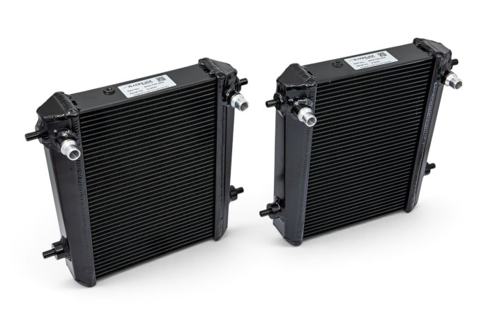 Радиаторы охлаждения дополнительные 2шт BlackRock Lab BMW-PAR-3458 BMW S58 G80 M3; G82 M4; G87 M2