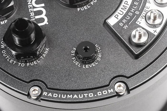 Топливный бак противоотливной под три насоса MPFST Radium Engineering 20-1442